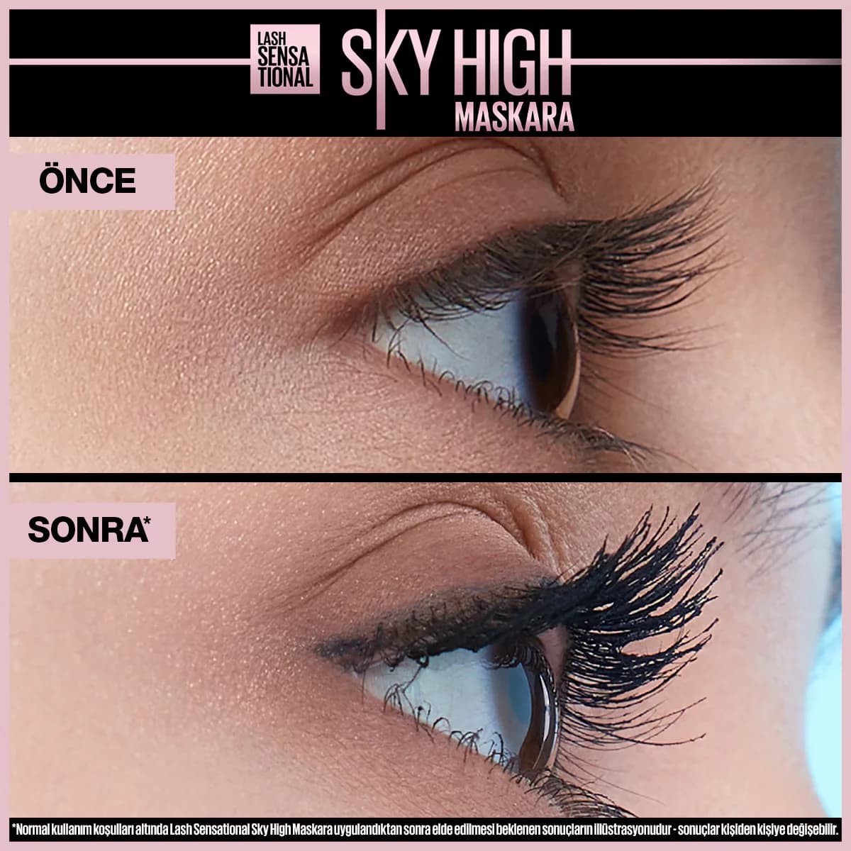Obtenez des Cils Sky High : Longueur & Volume Illimités