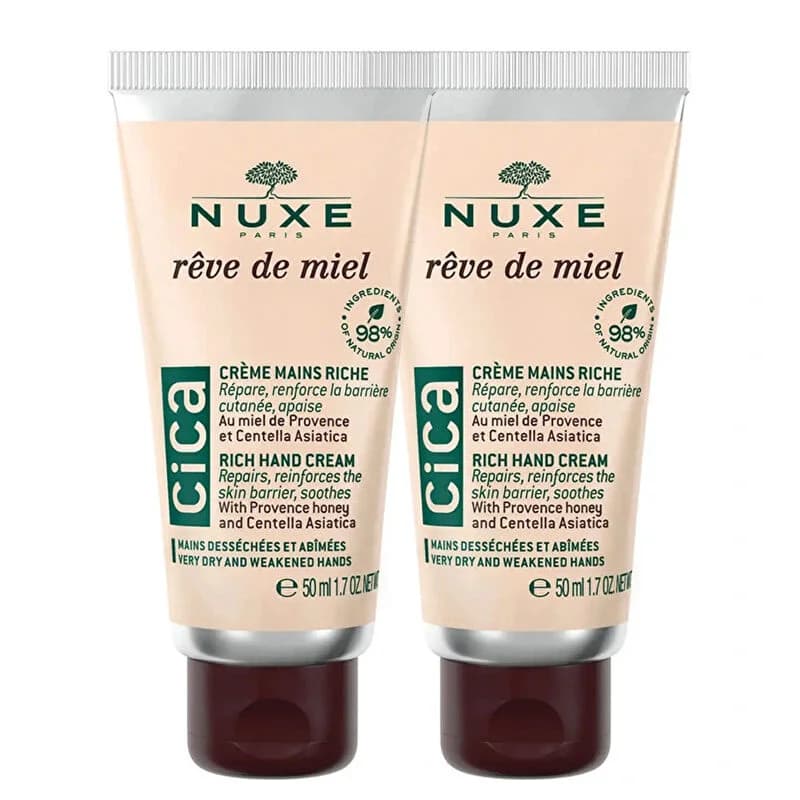 Adoucissez vos mains sèches avec Nuxe Rêve de Miel Cica