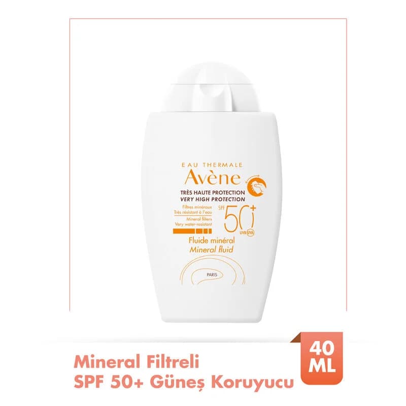 Protégez votre peau: Avène Fluide Solaire Minéral SPF 50+