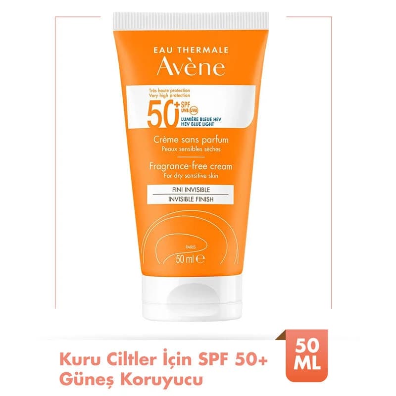 Protégez votre peau sèche avec Avène Solaire SPF 50+