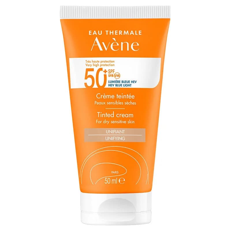 Protégez & Unifiez : Crème Solaire Teintée Avene SPF 50+ Pea
