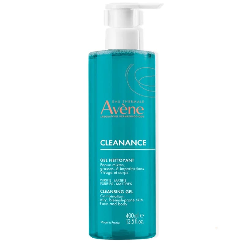 Purifiez & Matifiez : Gel Nettoyant Visage & Corps Avène