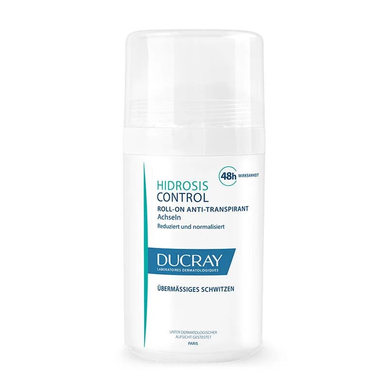 Restez frais 48h : Ducray Hidrosis Roll-on Anti-transpirant