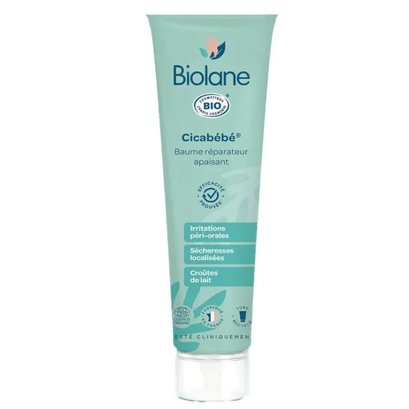 Apaisez la Peau Sèche de Bébé avec le Baume Cicabébé Biolane