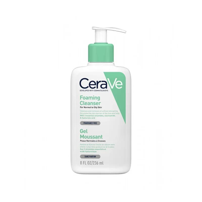 Obtenez une peau nette et équilibrée avec le nettoyant CeraV