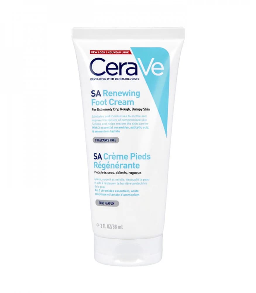 Rénovez vos pieds : Crème CeraVe SA pour une douceur intense