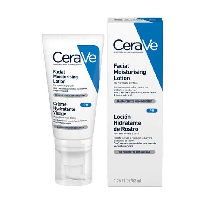 Hydratez & Renforcez : Crème Visage CeraVe Peaux Sèches