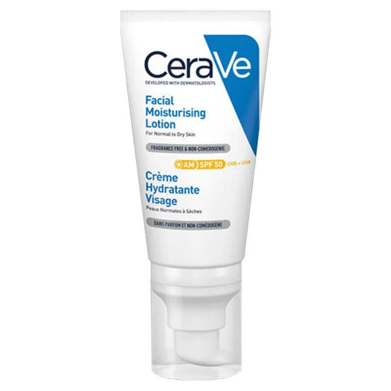 Protégez & Hydratez : Crème Visage CeraVe SPF 50