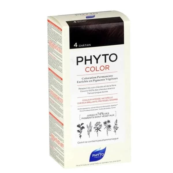 Phyto صبغة الشعر العشبية فيتو فيتوكولر 4 كستنائي