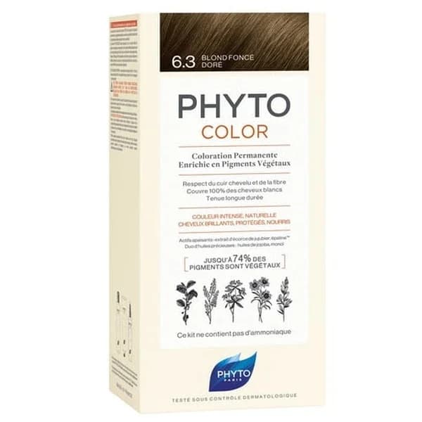 Phyto صبغة شعر فيتو فيتوكولر العشبية 6 بني غامق