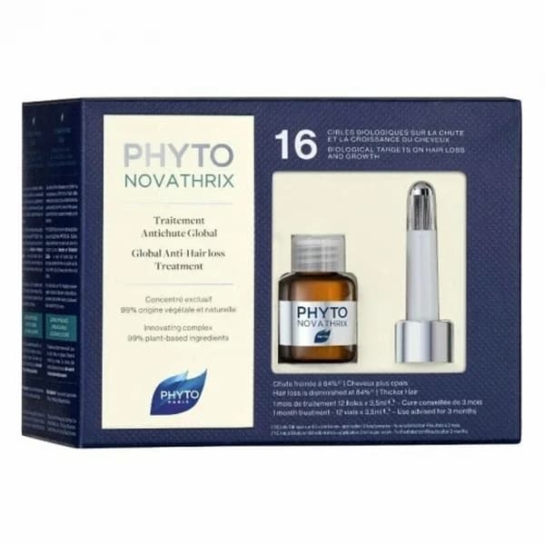 Phyto سيروم فيتو نوفاثركس المضاد لتساقط الشعر 12 × 3.5 مل