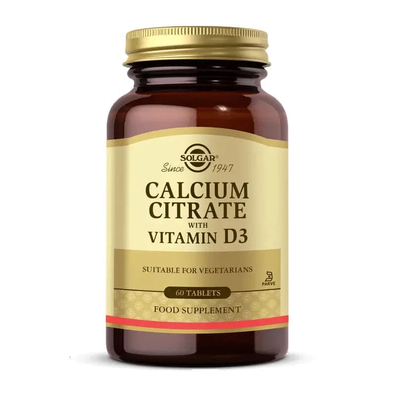 Soutenez vos os et votre vitalité avec Solgar Calcium D3