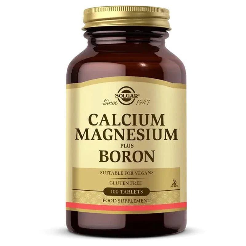 Soutenez vos os et muscles avec Solgar Calcium Magnésium Plu
