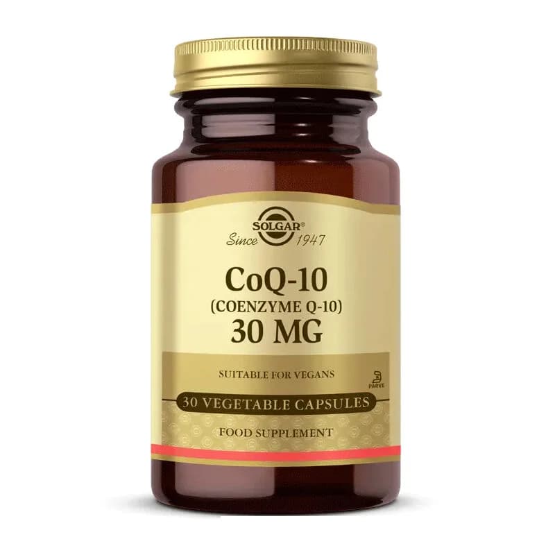 Soutenez Votre Énergie Cellulaire avec Solgar CoQ-10 30 mg