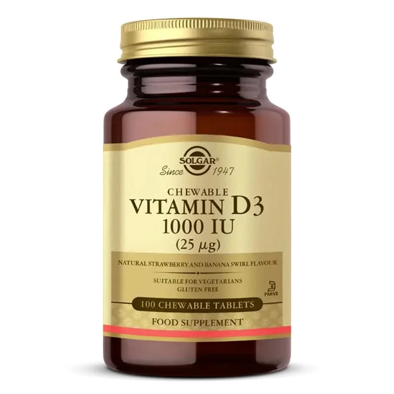 Soutenez vos os et votre immunité avec Solgar Vitamine D3