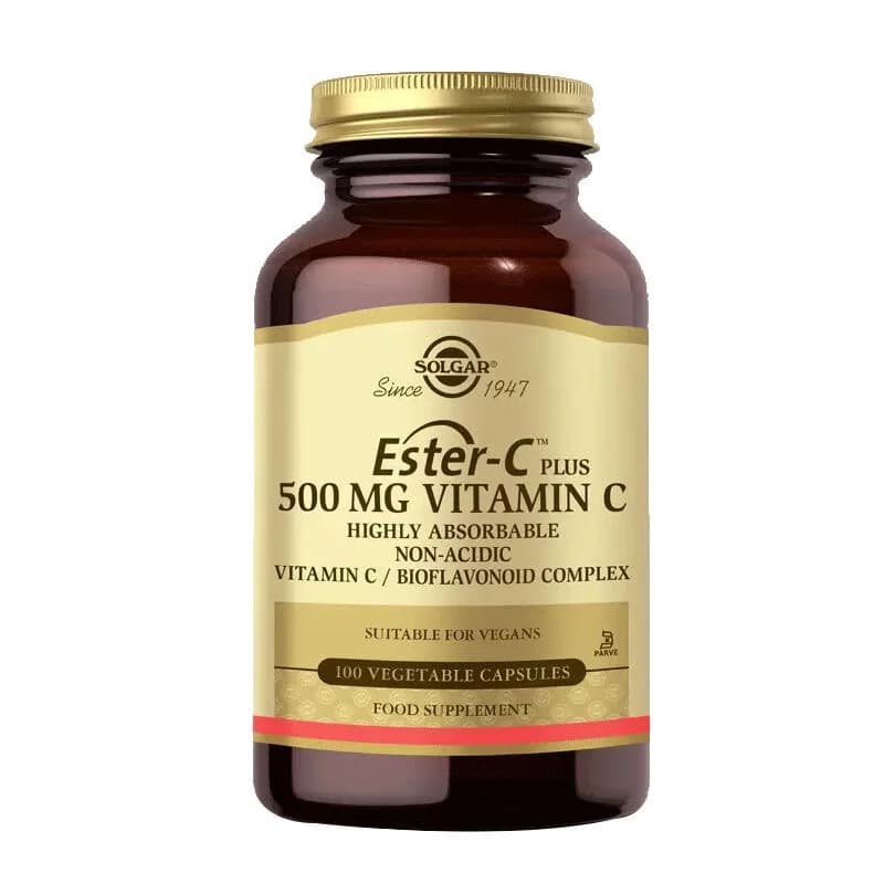 Soutenez votre immunité avec Solgar Ester-C Plus 500 mg