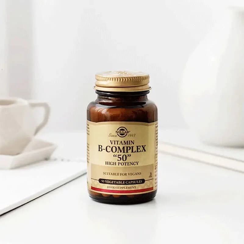 Augmentez votre vitalité avec Solgar Vitamine B-Complex 50
