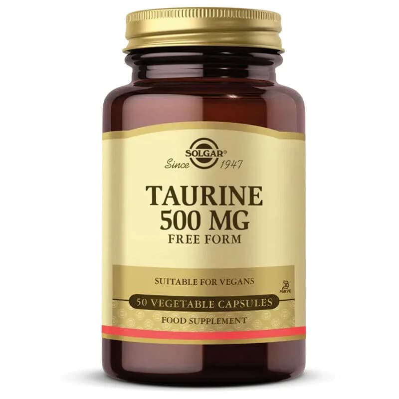 Soutenez votre bien-être avec Solgar Taurine 500 Mg