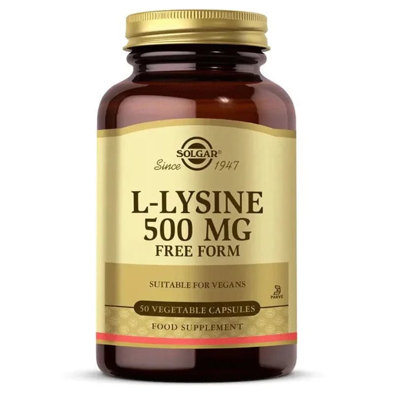 Optimisez votre apport en L-Lysine avec Solgar 500 Mg