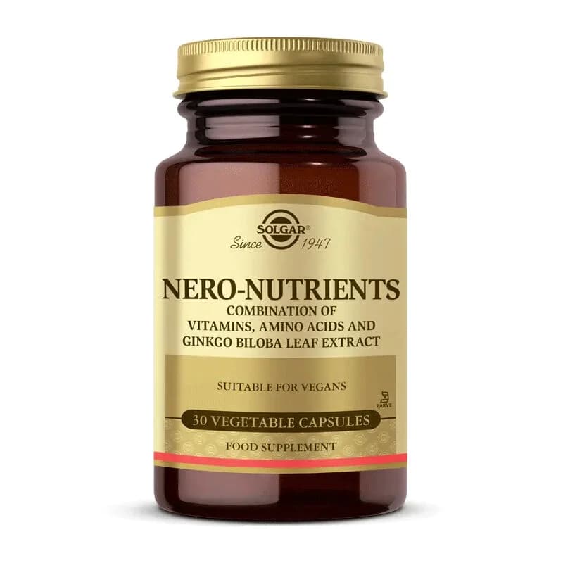 Soutenez votre nutrition avec Solgar Nero Nutrients