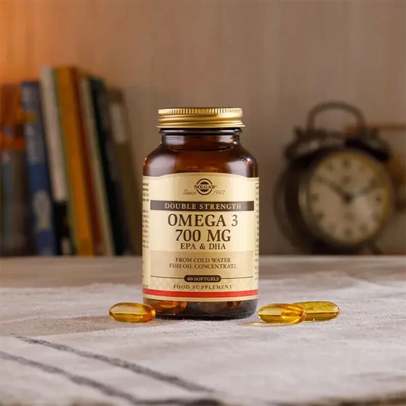 Soutenez Cœur, Cerveau, Vision avec Solgar Oméga 3 700 mg