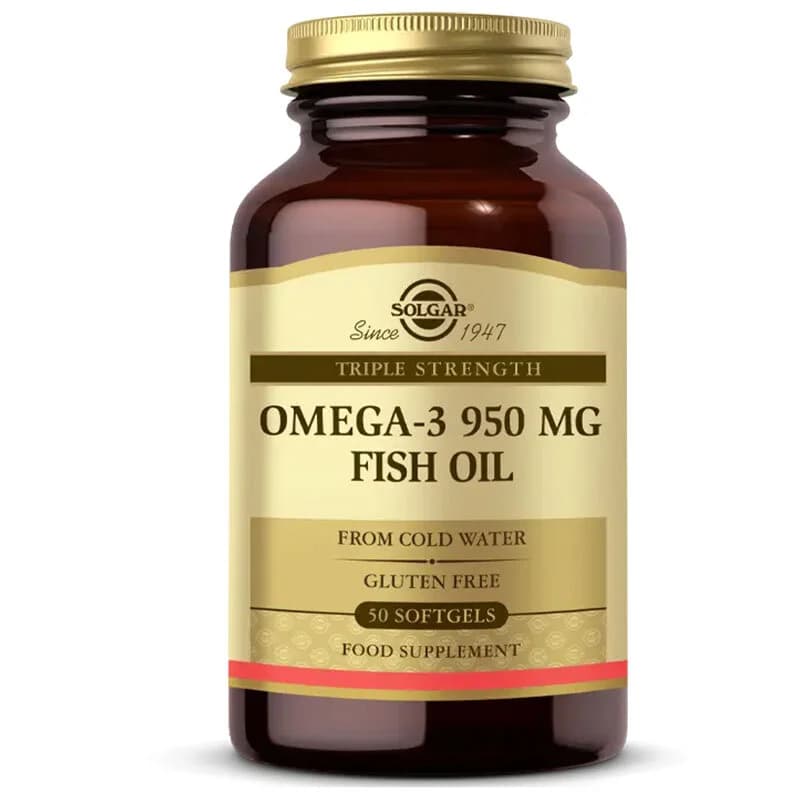 Optimisez votre apport en Oméga-3 avec Solgar 950 mg