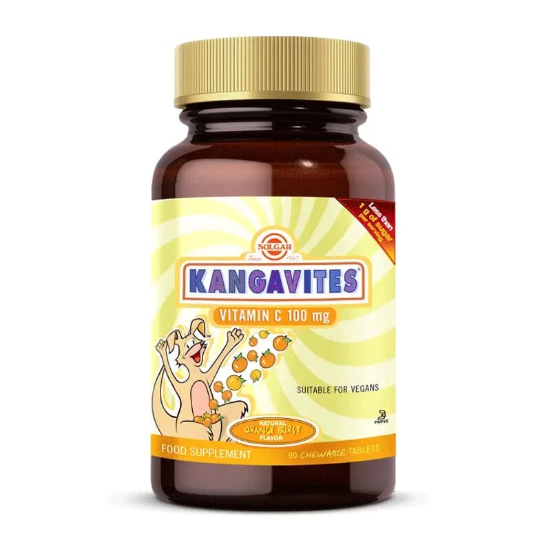 Soutenez l'apport en Vitamine C avec Solgar Kangavites