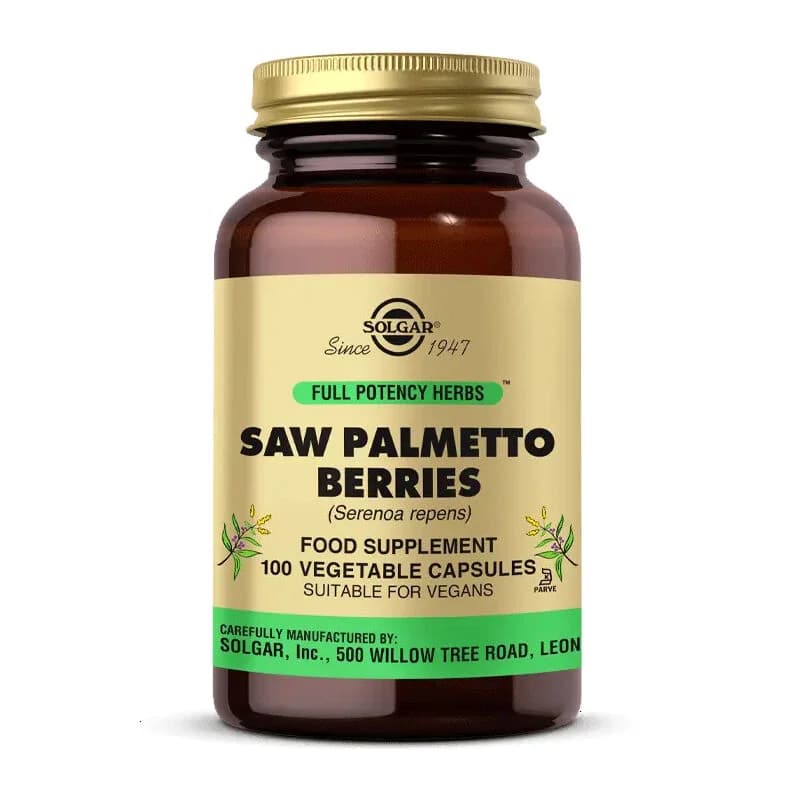 Solgar Baies de Palmier Nain 100 Capsules