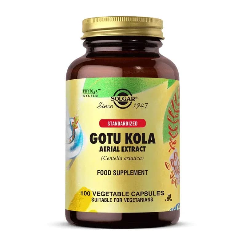 Découvrez Solgar Extrait Aérien de Gotu Kola