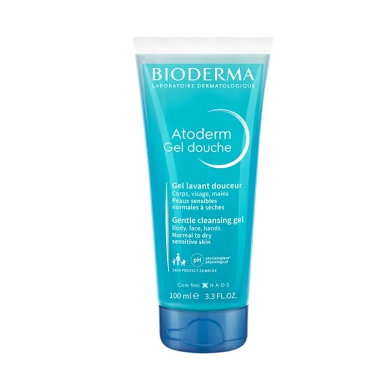 Apaisez votre peau: Gel Douche Doux Bioderma Atoderm 100 ml