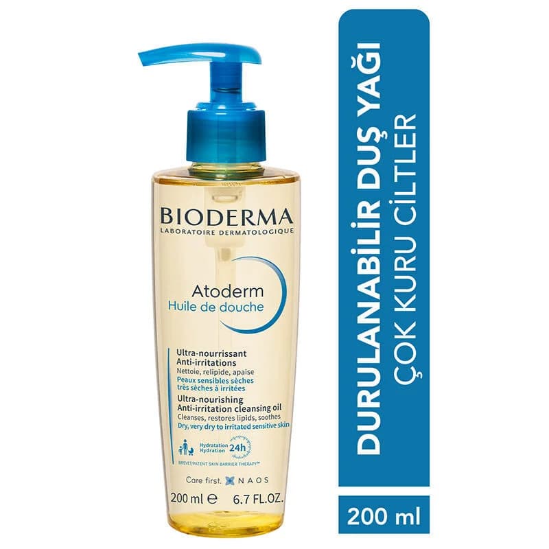 Hydratez & Apaisez: Bioderma Atoderm Huile de Douche 24h