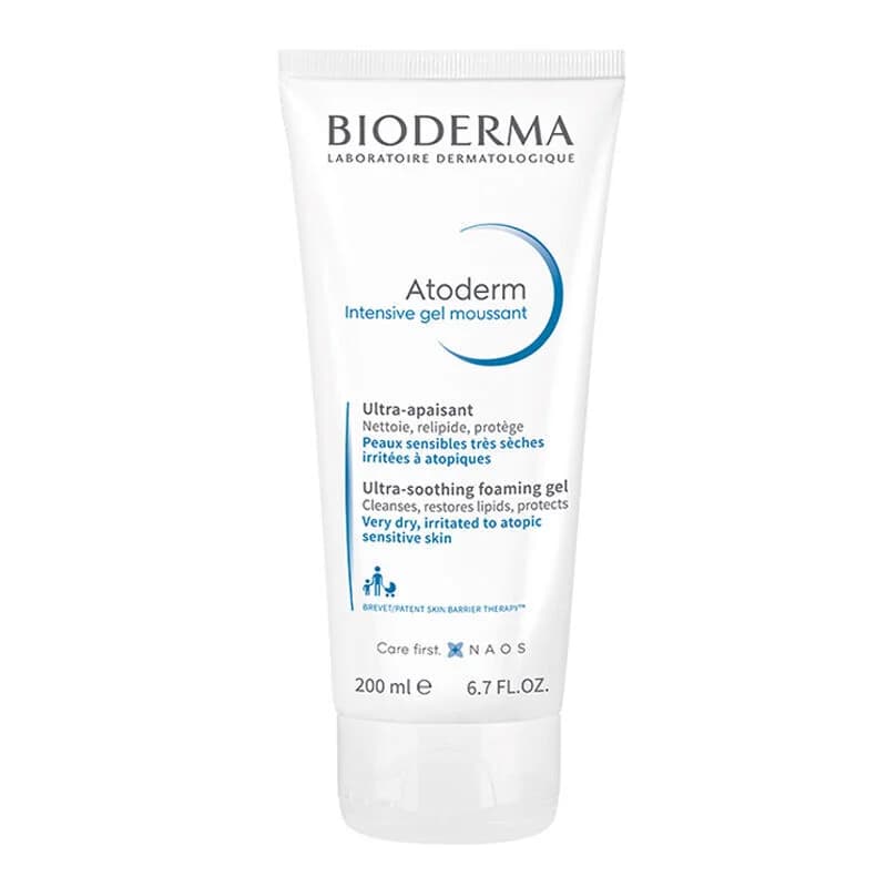 Apaisez & Hydratez: Gel Moussant Intensif Bioderma Atoderm