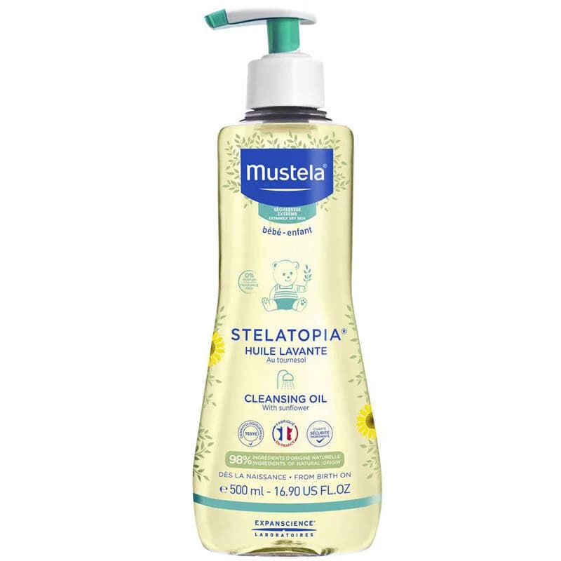Hydratez et apaisez les peaux très sèches avec Mustela Stela