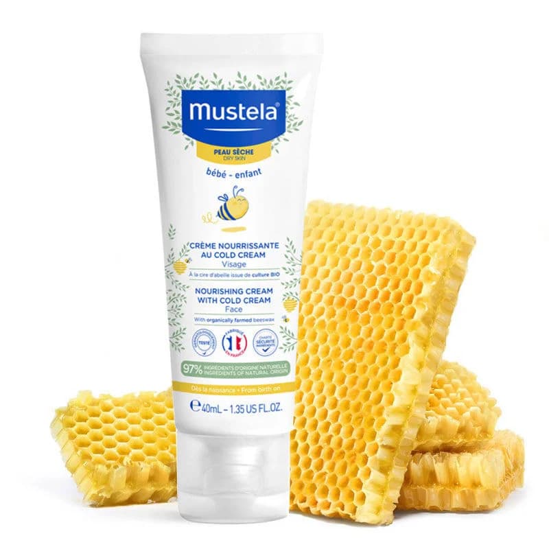 Hydratez & Protégez la peau de bébé avec Mustela Cold Cream