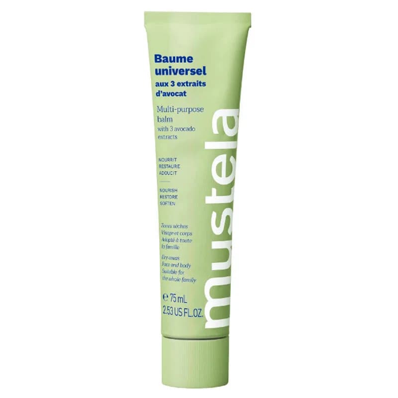 Hydratez & Apaisez : Baume Mustela Avocat pour Peau Sèche