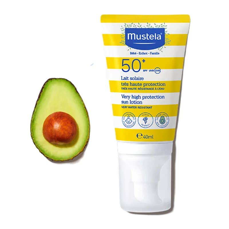 Protégez votre peau avec Mustela Lait Solaire SPF 50+