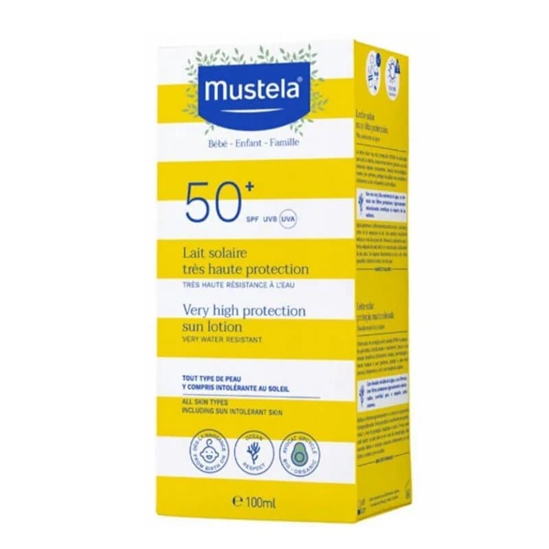 Protégez la peau de votre enfant avec Mustela SPF 50+