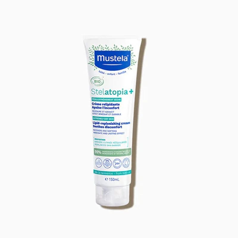 Apaisez & Hydratez: Crème Relipidante Mustela Stelatopia+