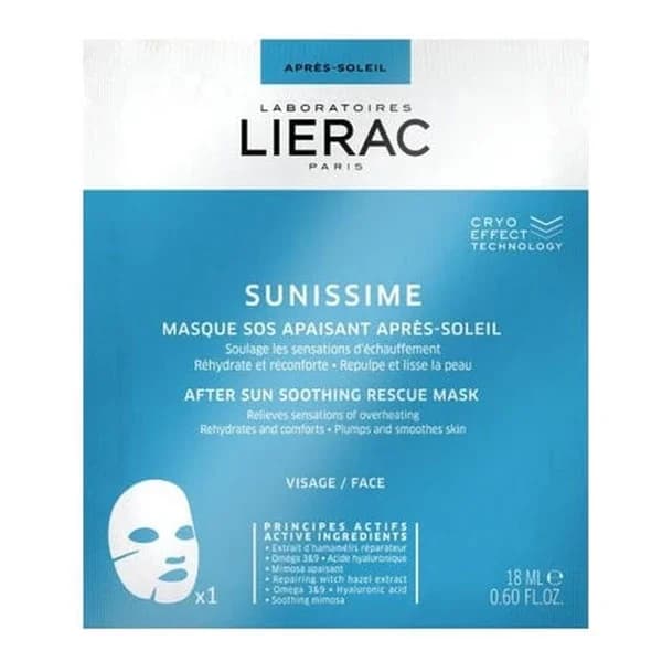 Lierac Paris Sunissime After Sun Soothing Rescue Mask 18 ml