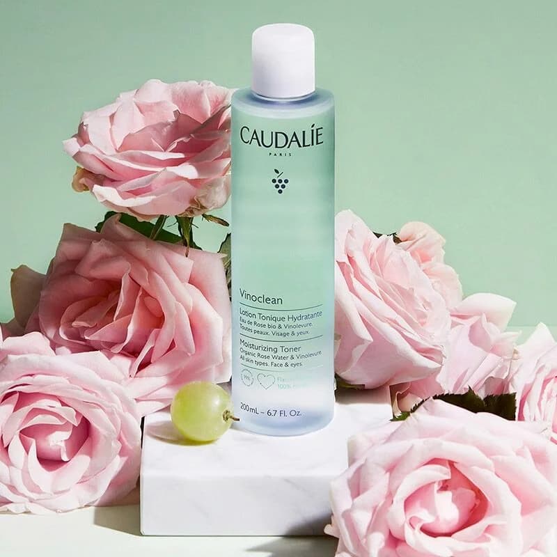 Nettoyez, Hydratez, Apaisez : Tonique Caudalie Vinoclean