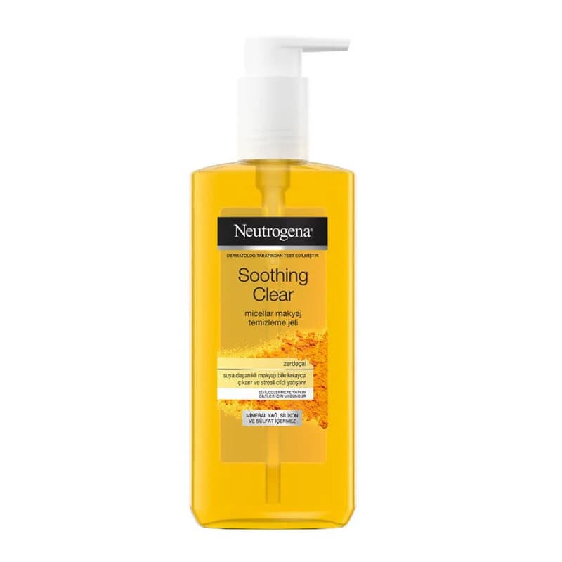 Démaquillant Neutrogena Curcuma: Peau Nette & Apaisée