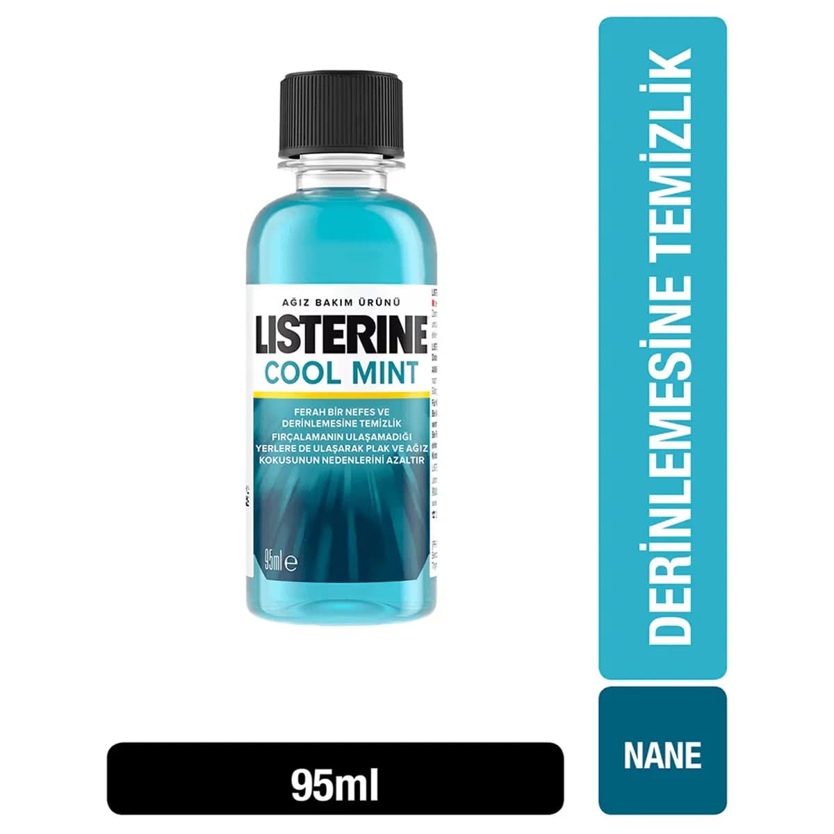 Listerine غسول الفم ليسترين بنكهة النعناع المنعش 95 مل