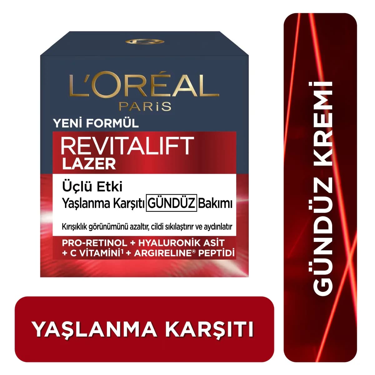 Réduisez les Rides : Crème Jour Anti-âge Loreal Revitalift L