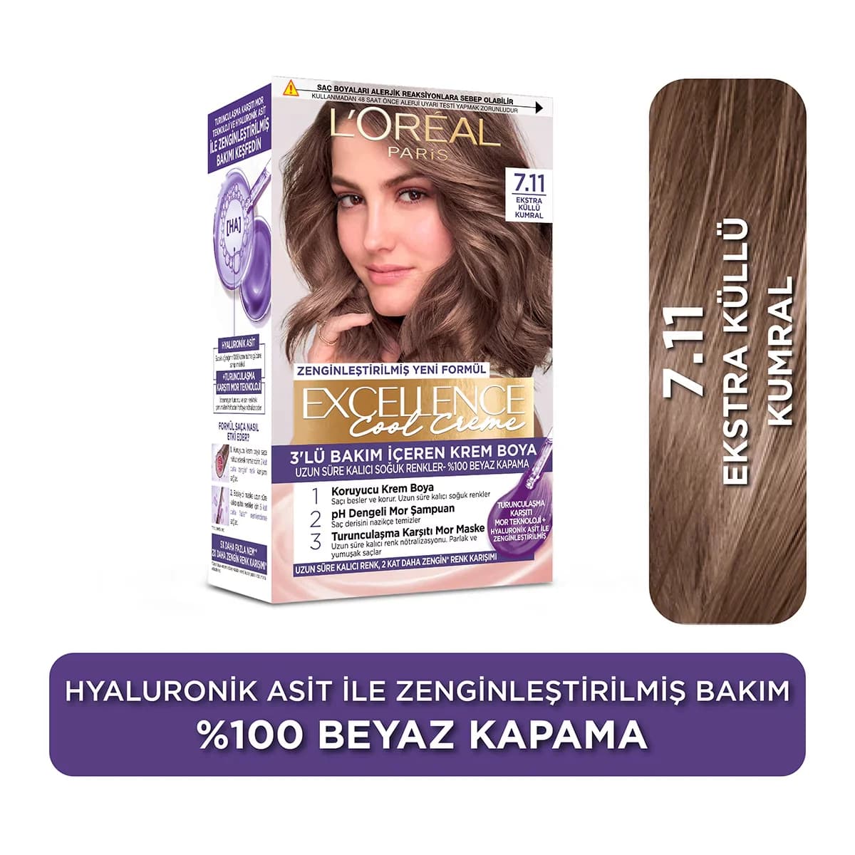 Sublimez vos cheveux : Châtain Clair Cendré Extra Longue Dur
