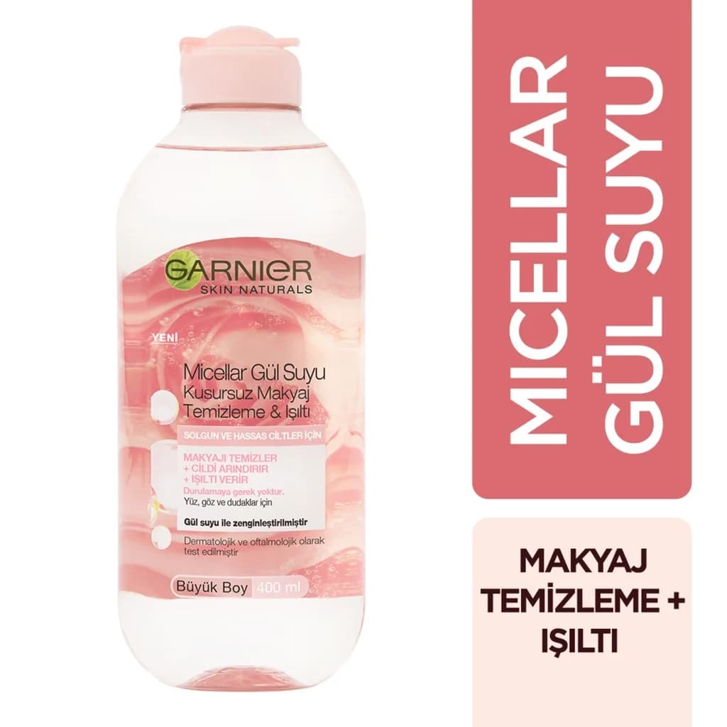 Révélez un Teint Éclatant avec l'Eau Micellaire Rose Garnier