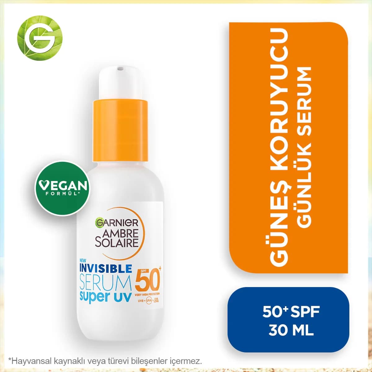 Protégez votre peau : Sérum Solaire Invisible Garnier SPF 50