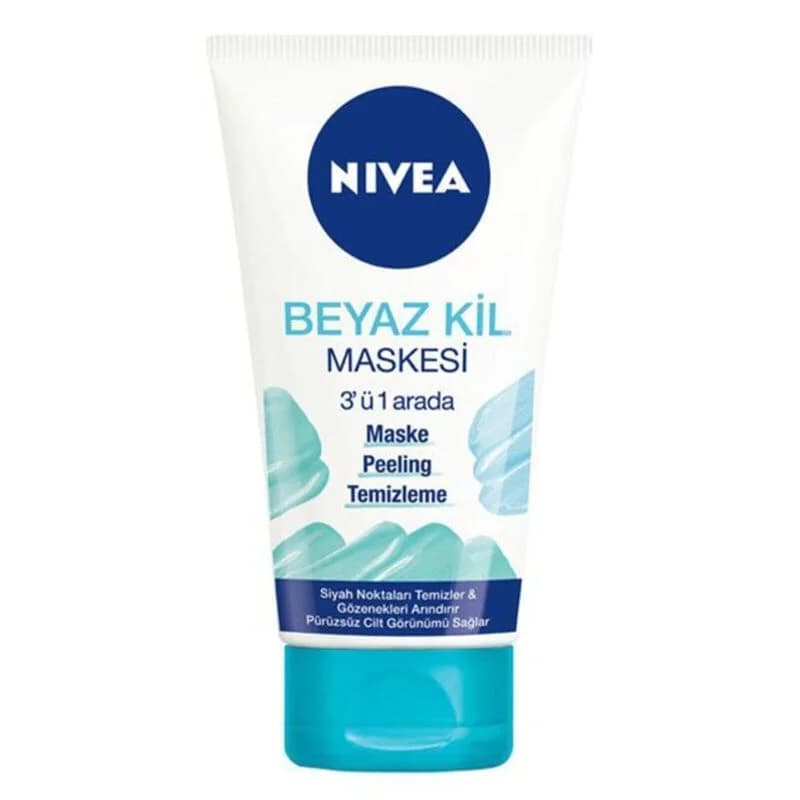 Purifiez & Lissez : Masque Argile Blanche Nivea 3-en-1