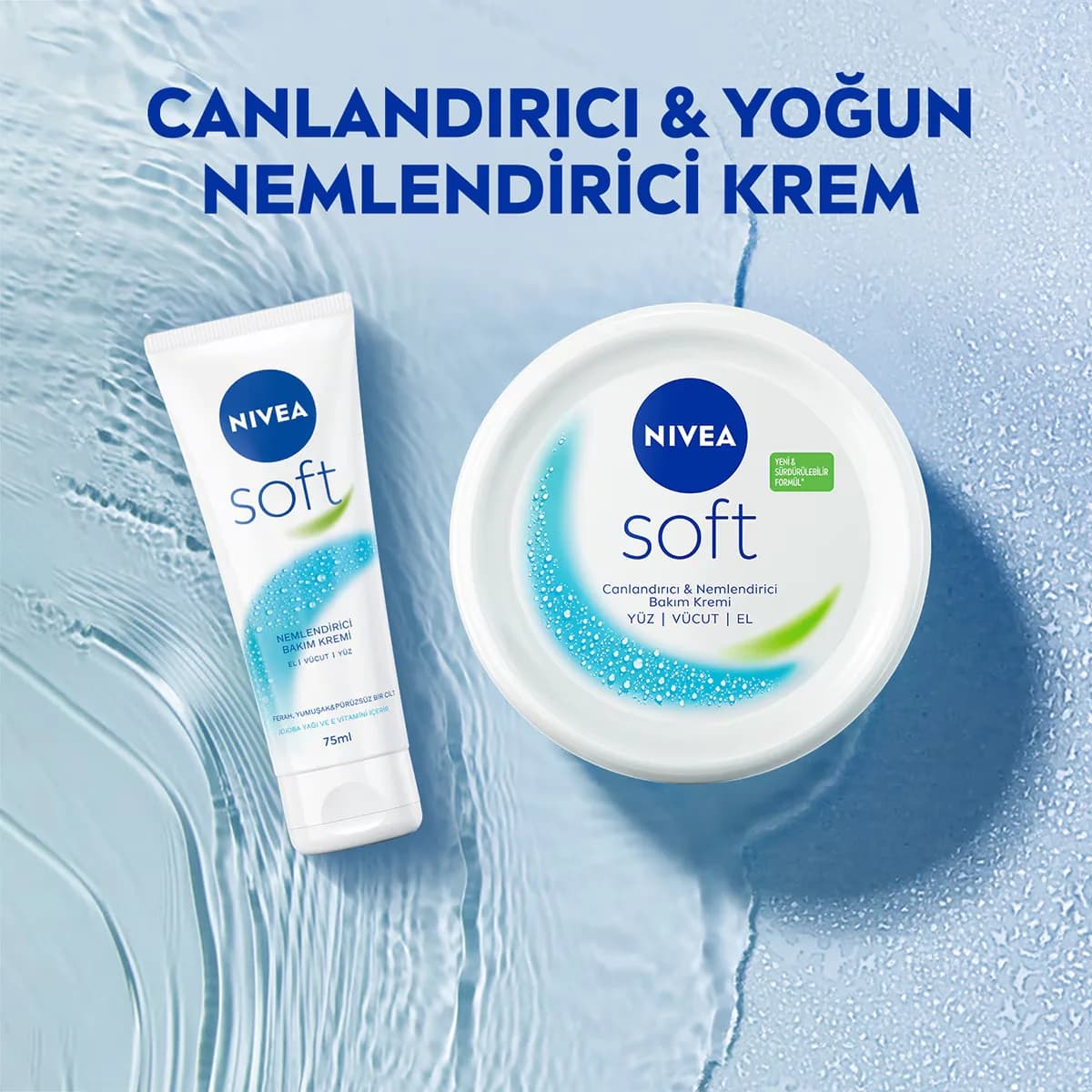Révélez une Peau Douce & Hydratée avec Nivea Soft 100ml