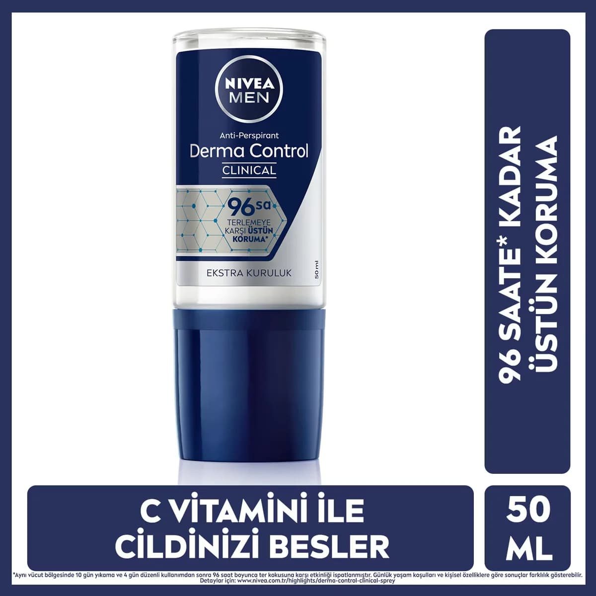 Profitez de 96h de protection anti-transpirante Nivea Clinic