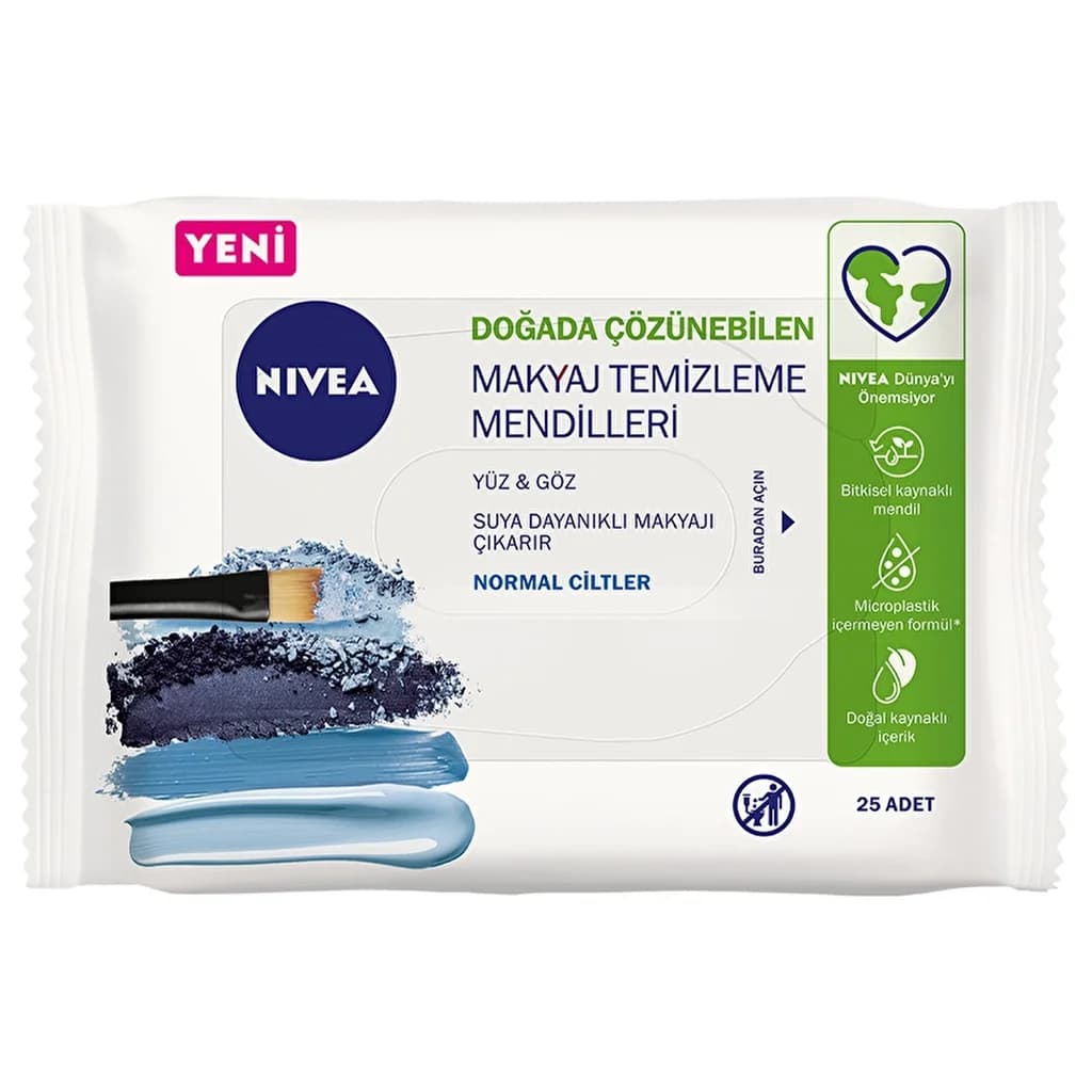 Lingettes Nivea 3en1 : Peau Nettoyée, Hydratée, Revitalisée